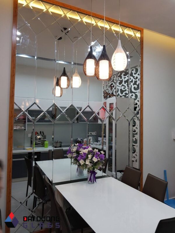 vị trí lắp gương soi tạo ấn tượng