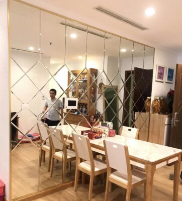 Vị trí lắp gương soi tạo ấn tượng