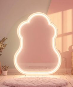 Gương Soi Đèn Led Toàn Thân Hình Đám Mây 4 Gương đèn LED thẩm mỹ viện