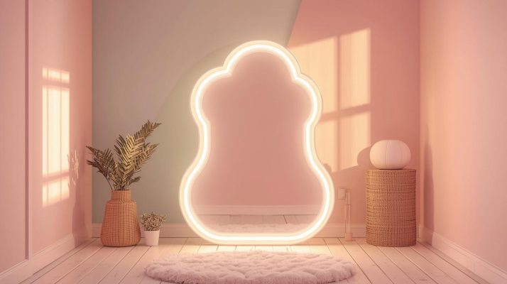Gương đèn LED thẩm mỹ viện