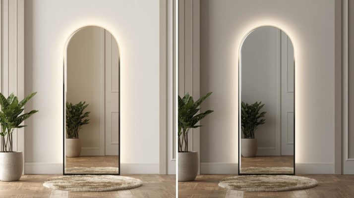 Gương đèn LED thẩm mỹ viện