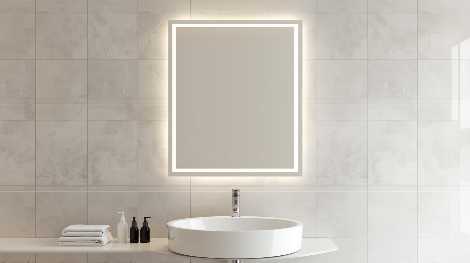gương soi phòng tắm hình chữ nhật-1 gương soi phòng tắm hình chữ nhật