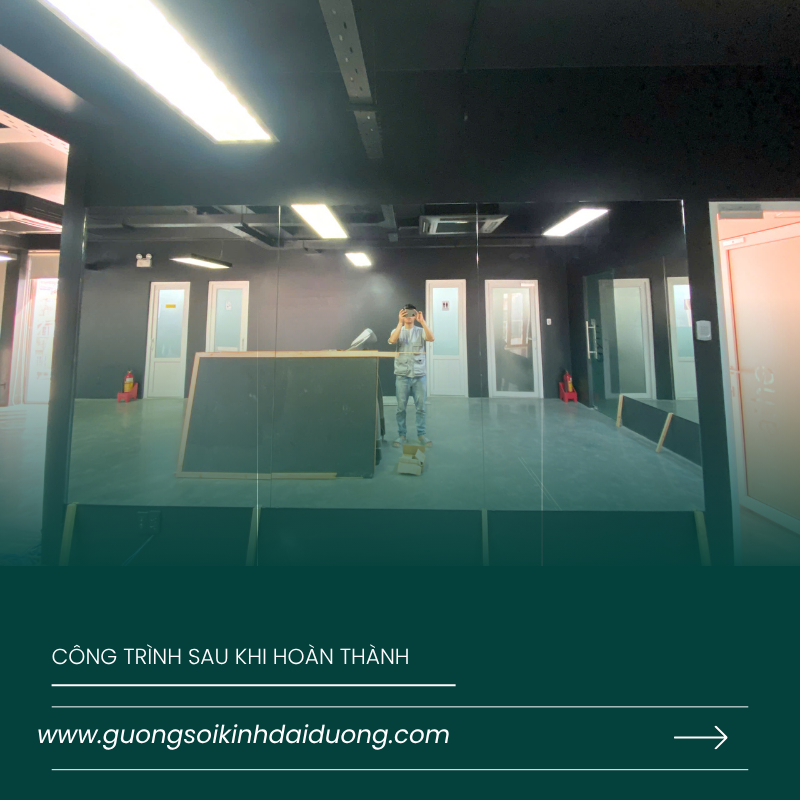 Thi Công Gương Soi Phòng Tập Gym Tại KDC Trung Sơn Bình Chánh 8 thi công gương soi phòng tập Gym tại KDC Trung Sơn, Bình Chánh