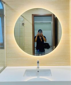 Gương Soi Đèn Led Hình Tròn