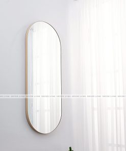Gương soi phòng tắm hình bầu