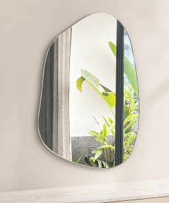 Gương soi tràn viền hình hạt đậu