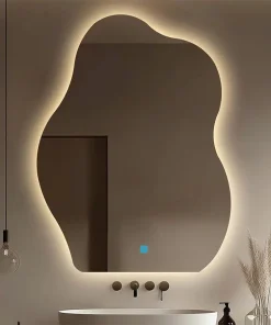 Gương soi đèn led hình cá heo