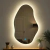 Gương soi đèn led hình sỏi đứng móm 1 guong soi dai den led 01