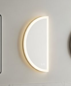 Gương Soi Đèn Led Hình Bán Nguyệt 4 so sanh guong soi den led hinh ban nguyet voi guong chu nhat va guong tron