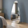 Gương soi toàn thân hình sỏi chân dựng